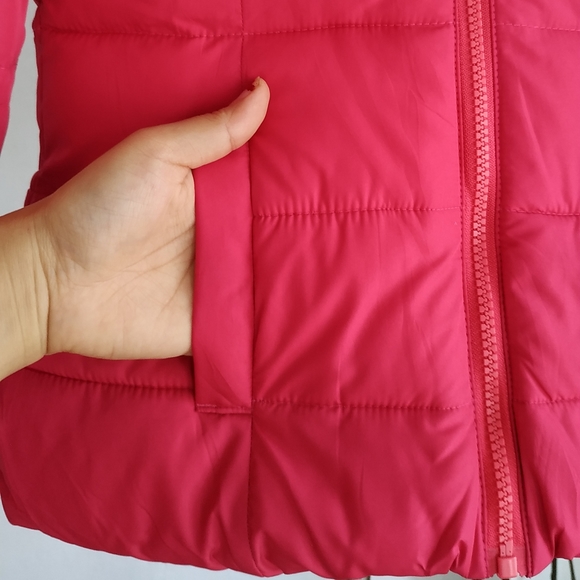 New Abercrombie & Fitch : Hot pink puffer jacket - Picture 3 of 13
